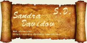 Sandra Davidov vizit kartica